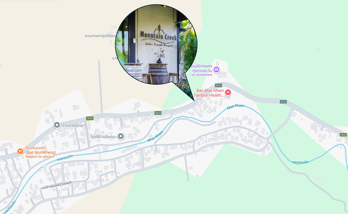 Carte localisant Mountain creek