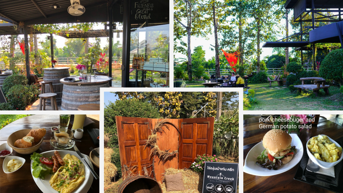 Restaurant Mountain creek Chiang Rai